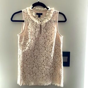 Size XS Tall J Crew Lace Top